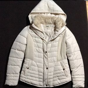 Cream-Colored Winter Jacket